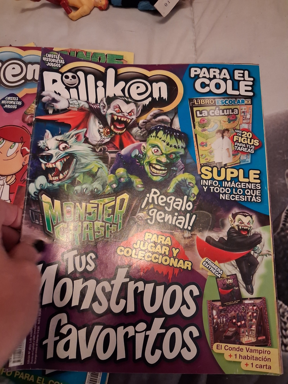 Billiken Huge Vintage Collection- Spanish Kids Magazine - Purple cCover